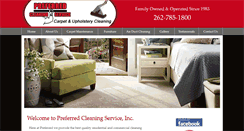 Desktop Screenshot of preferredcleaningservice.com